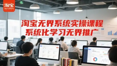 淘宝无界系统实操课程,系统化学习无界推广 淘宝无界系统实操课程,系统化学习无界推广