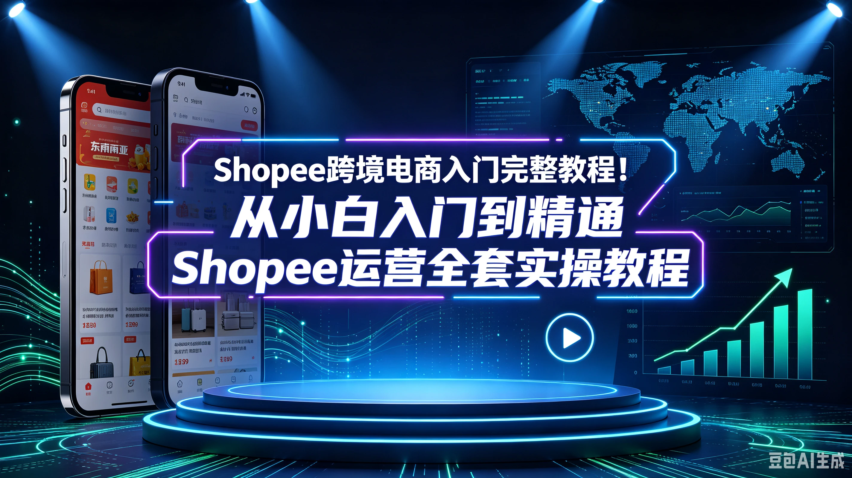 【精】Shopee跨境电商入门完整教程!从小白入门到精通Shopee运营全套实操教程 【精】Shopee跨境电商入门完整教程!从小白入门到精通Shopee运营全套实操教程