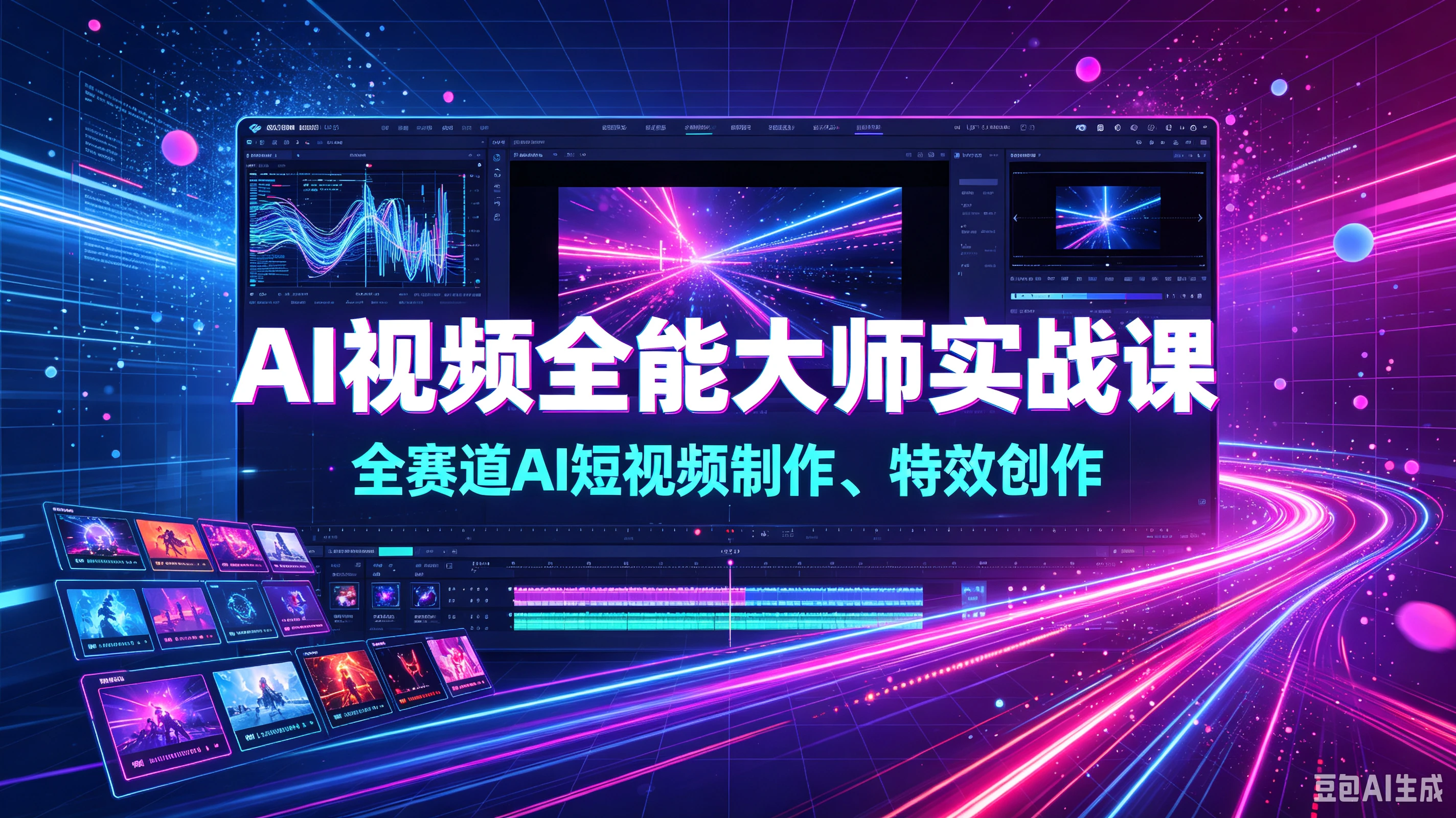 【精】AI视频全能大师实战课|全赛道AI短视频制作、特效创作 【精】AI视频全能大师实战课|全赛道AI短视频制作、特效创作