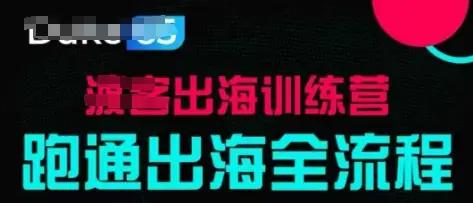 出海训练营基础课，跑通出海全流程，实战案例拆解