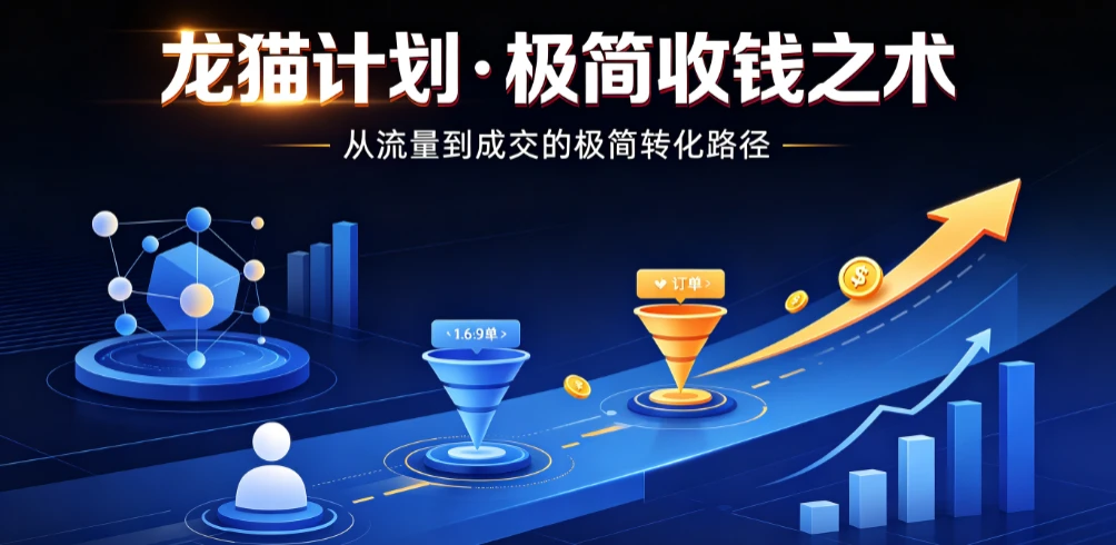 【精】龙猫计划·极简收钱之术,从流量到成交的极简转化路径(价值3980元) 【精】龙猫计划·极简收钱之术,从流量到成交的极简转化路径(价值3980元)
